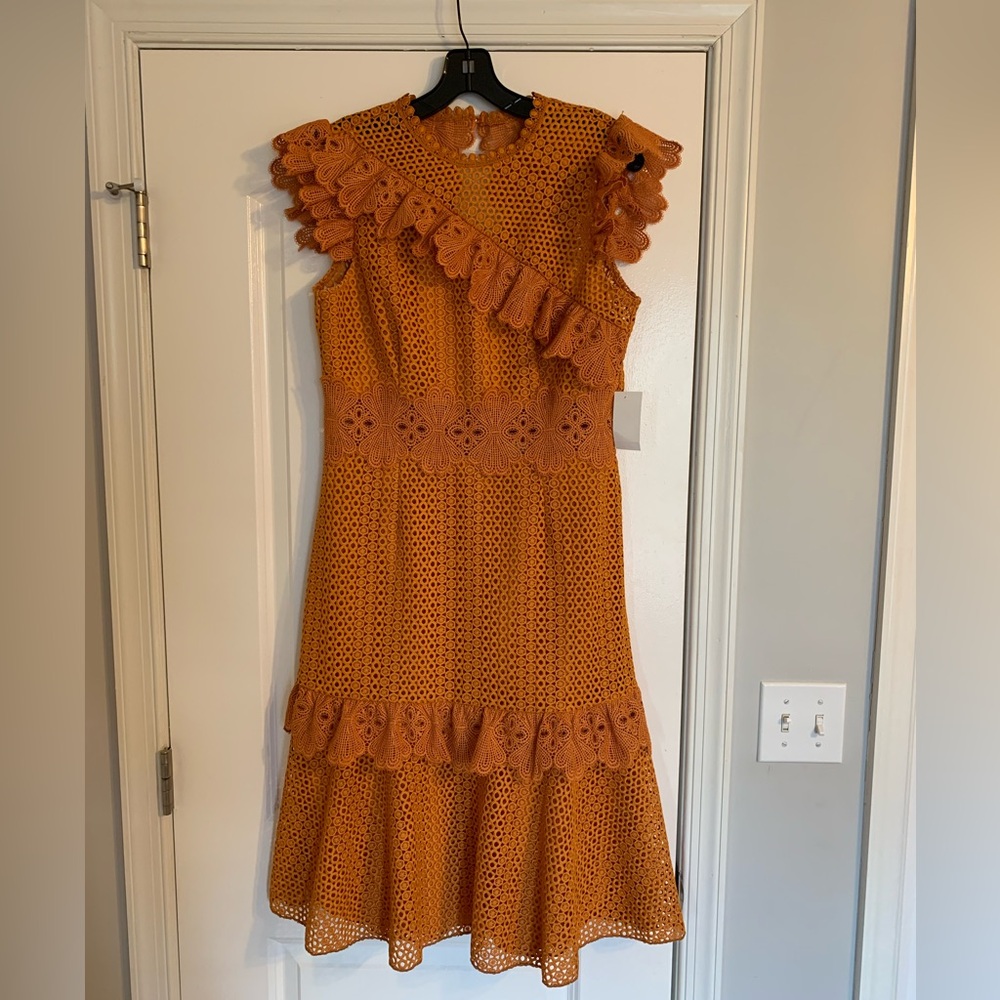 Saylor Reine Mustard Yellow Dress